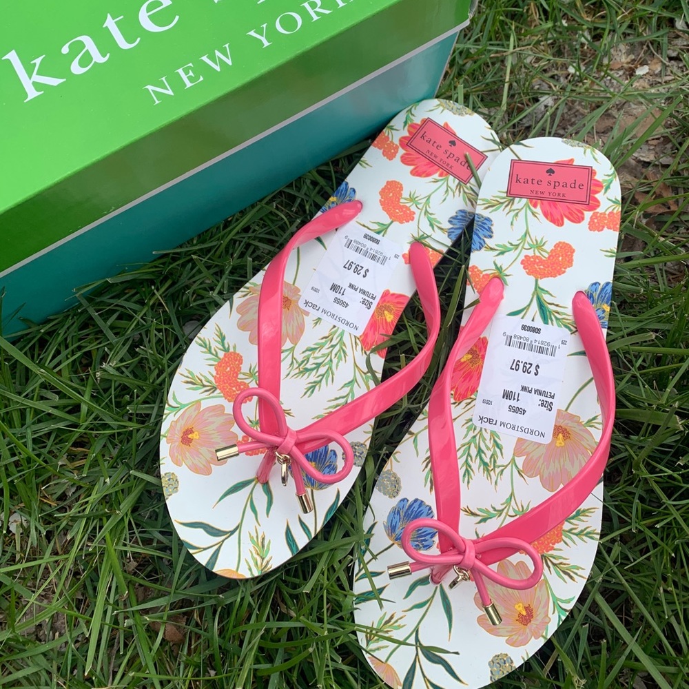 Brand new Kate Spade flip flops